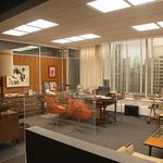 Don's office at Sterling Cooper Draper Pryce<br>